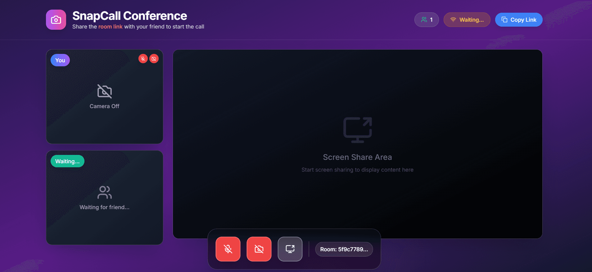 Snap Call Video Calling App